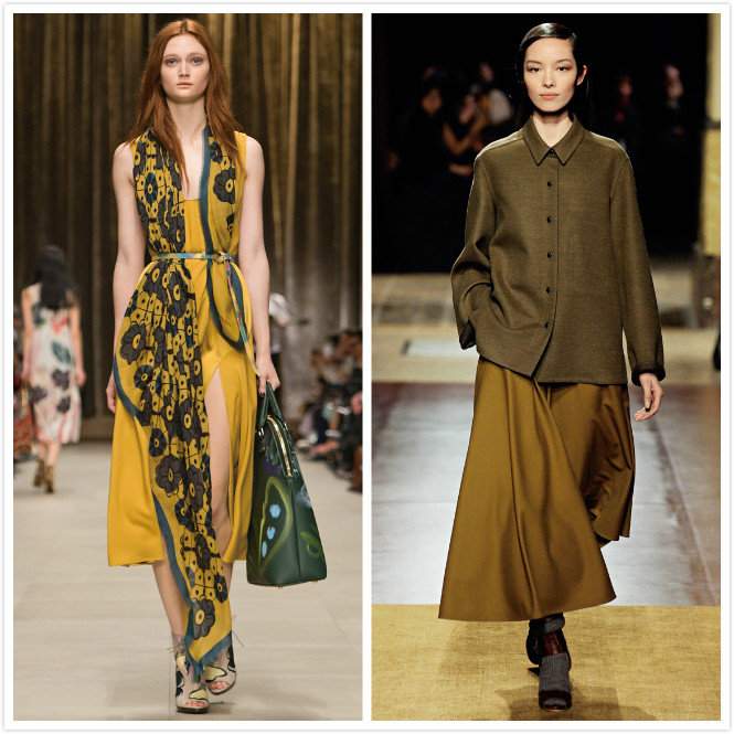左:Burberry Prorsum
右:Hermès